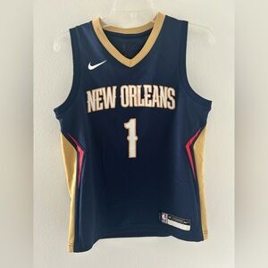 New Orleans Pelicans NBA Navy and Gold Jersey

Williamson. Number 1